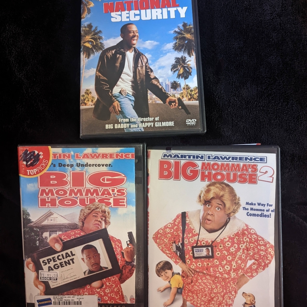 Martin Lawrence 3 DVD Bundle